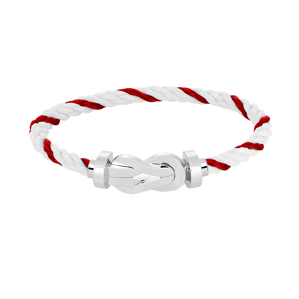 ¡®Loco¡¯CHANCE LARGE 8 FIGURE BUCKLE NO DIAMOND BRACELET SILVER