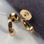 ¡®Loco¡¯LOVE EARRINGS 2.65MM PINK GOLD