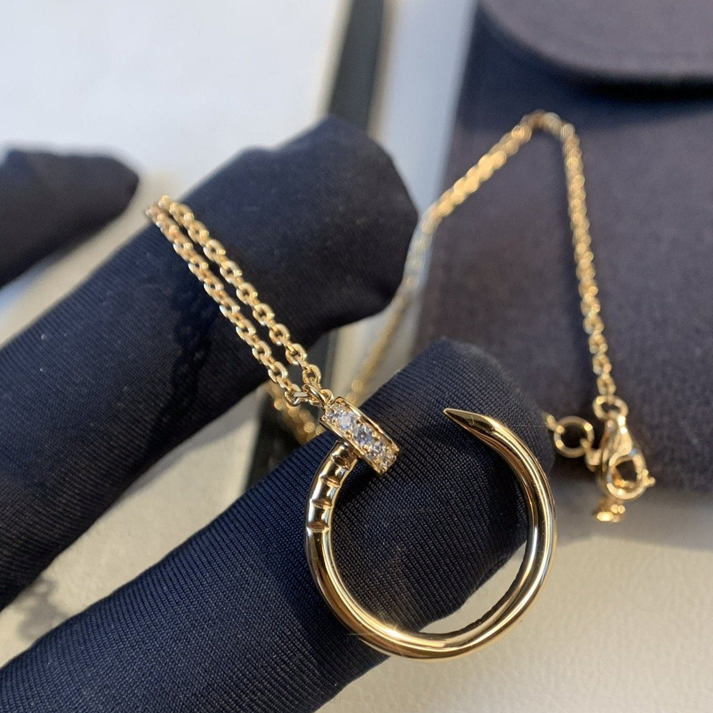 ¡®Loco¡¯JUSTE NECKLACE PINK GOLD DIAMONDS