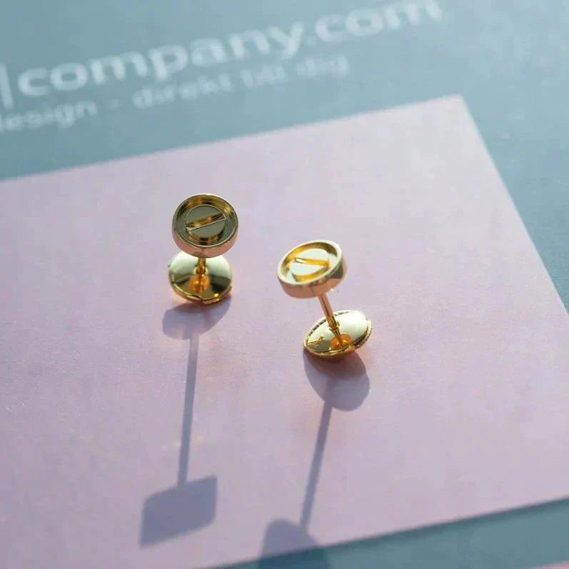 ¡®Loco¡¯LOVE EARRINGS GOLD 10MM
