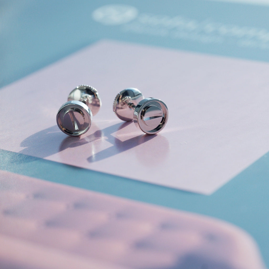 ¡®Loco¡¯LOVE EARRINGS SILVER 10MM