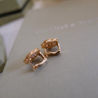 ¡®Loco¡¯LUCKY PINK GOLD WHITE MOP EARRINGS