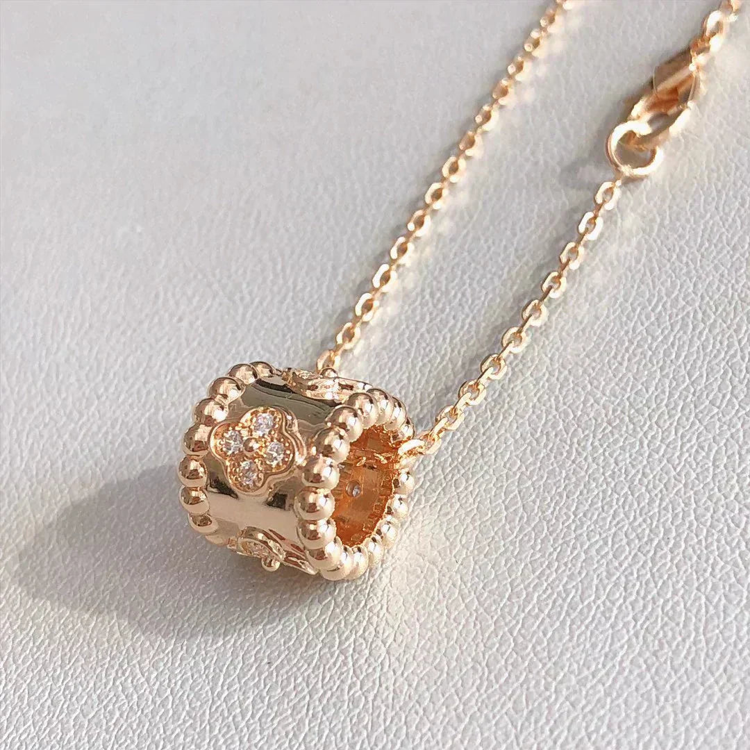 ¡®Loco¡¯PERLEE PEDANT NECKLACE GOLD / ROSE GOLD