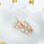 ¡®Loco¡¯BUTTERFLY MOP DIAMOND EARRINGS