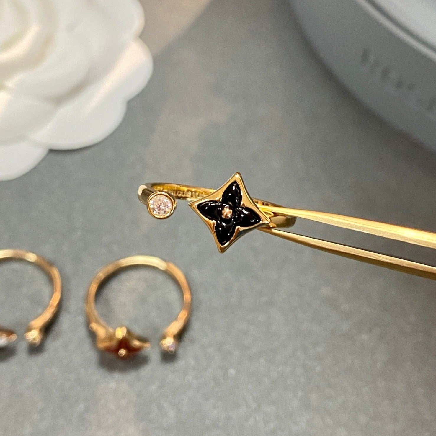 ¡®Loco¡¯STAR 1 DIAMOND OPEN RING