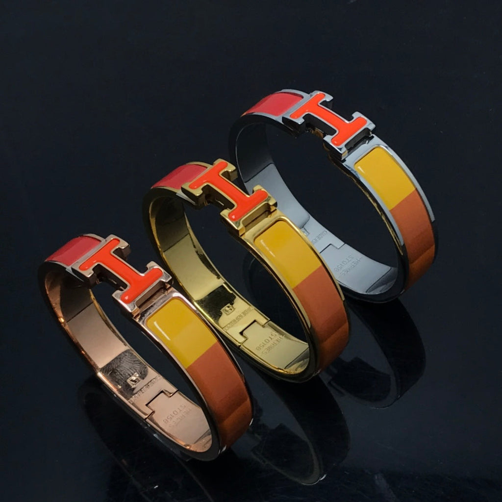 ¡®Loco¡¯H BRACELET ORANGE RAINBOW CERAMIC
