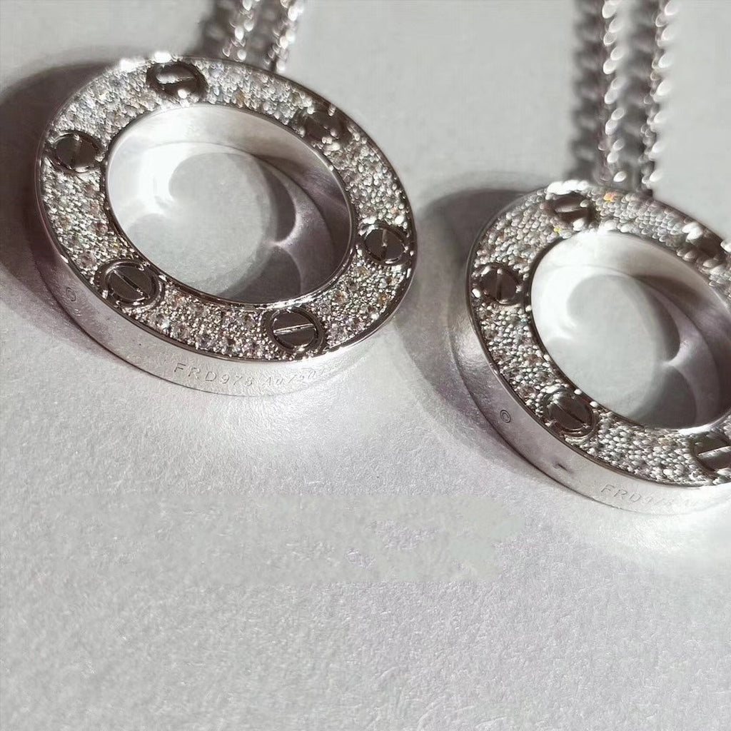 ¡®Loco¡¯LOVE NECKLACE ADJUSTABLE SILVER