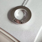 ¡®Loco¡¯LOVE NECKLACE ADJUSTABLE SILVER