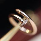¡®Loco¡¯JUSTE RING 2.65MM PINK GOLD DIAMOND