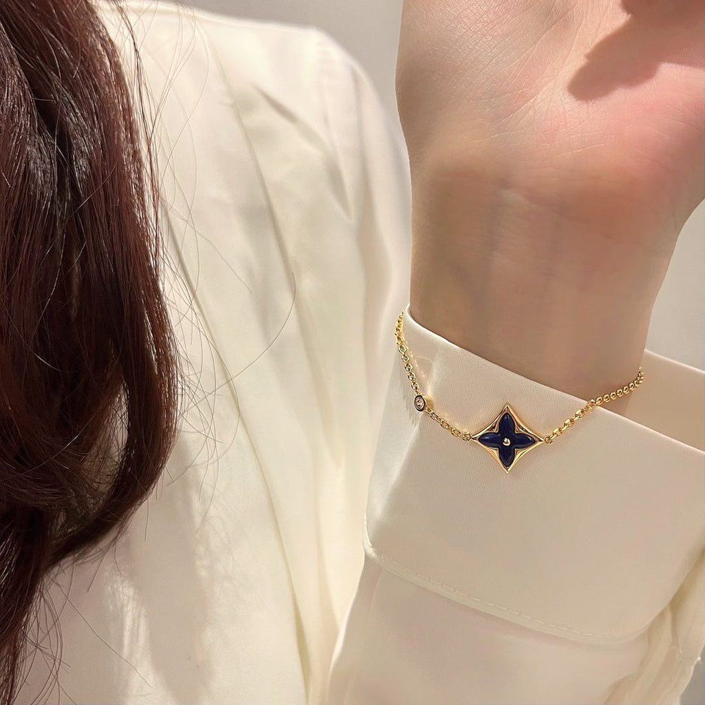 ¡®Loco¡¯COLOR STAR PINK GOLD DIAMOND BRACELET