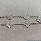[Loco] New  CLOVER 5 MOTIF FULL DIAMOND BRACELET COLLECTION