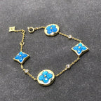 ¡®Loco¡¯STAR AND SUN TURQUOISE 4 MOTIFS 3 DIAMONDS