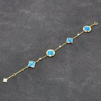 ¡®Loco¡¯STAR AND SUN TURQUOISE 4 MOTIFS 3 DIAMONDS