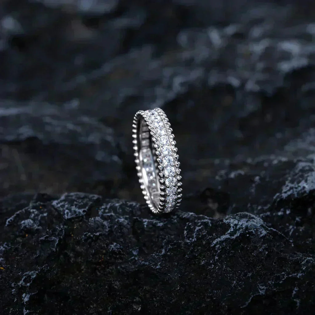 ¡®Loco¡¯PERLEE DIAMOND SILVER RING