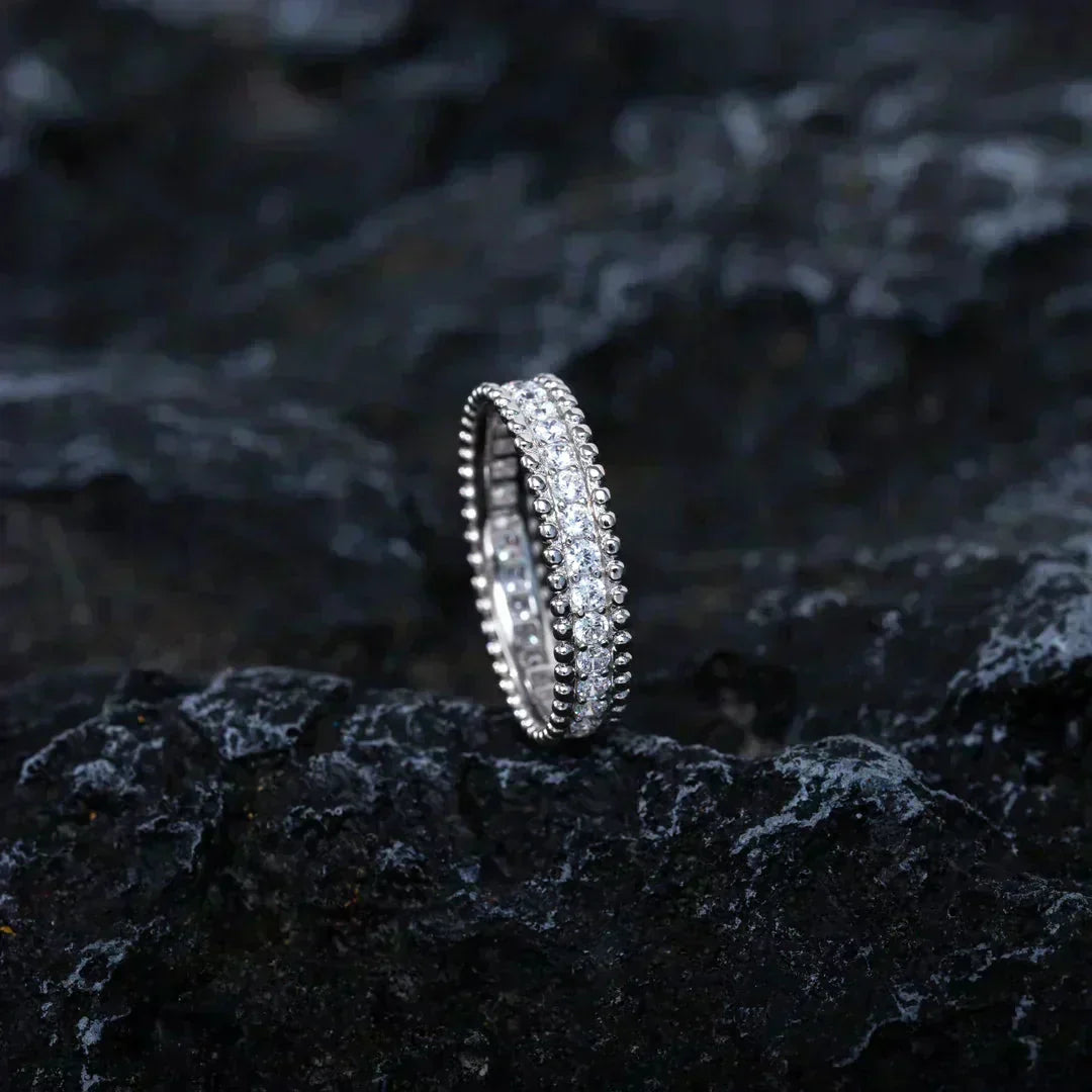 ¡®Loco¡¯PERLEE DIAMOND SILVER RING