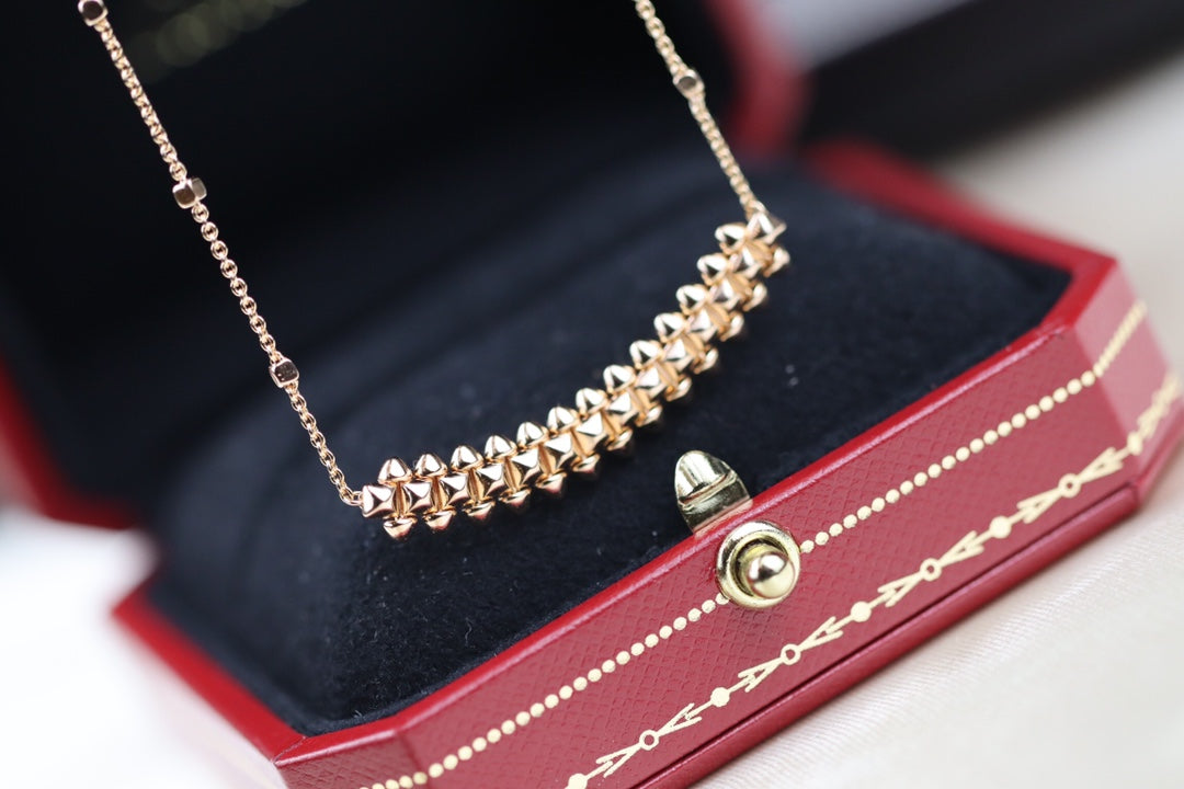 ¡®Loco¡¯CLASH PINK GOLD NECKLACE