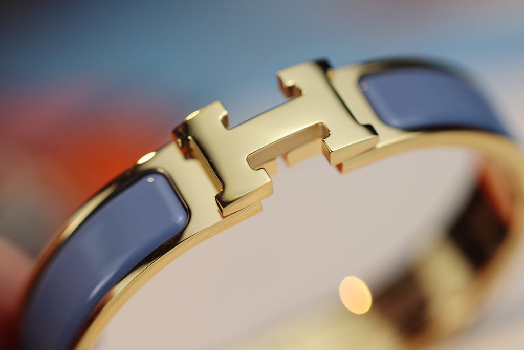 ¡®Loco¡¯H BRACELET 12MM BLUE GRAY
