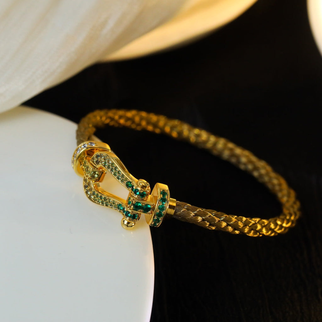 ¡®Loco¡¯FORCE 10 GOLD GREEN DIAMOND PAVED