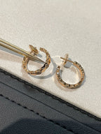 ¡®Loco¡¯BEE LOVE Earrings GOLD DIAMOND