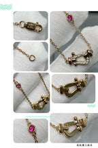 ¡®Loco¡¯FORCE 10 DIAMOND PINK GOLD NECKLACE