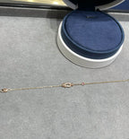 ¡®Loco¡¯FORCE 10 DIAMOND CHAIN LINK PINK GOLD BRACELET