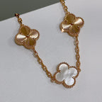 [Loco]New CLOVER WHITE PEARL MOP 5 MOTIF BRACELET COLLECTION