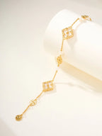 [Loco]B.C.L ENAMELED Three-Flower Bracelet£¨Trumpet)