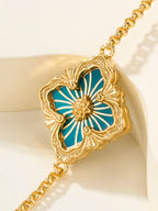 [Loco]B.C.L ENAMELED One-Flower Bracelet£¨Various Colors)