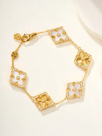 [Loco]B.C.L ENAMELED Five-Flower Bracelet£¨Various Colors) BIG SIZE