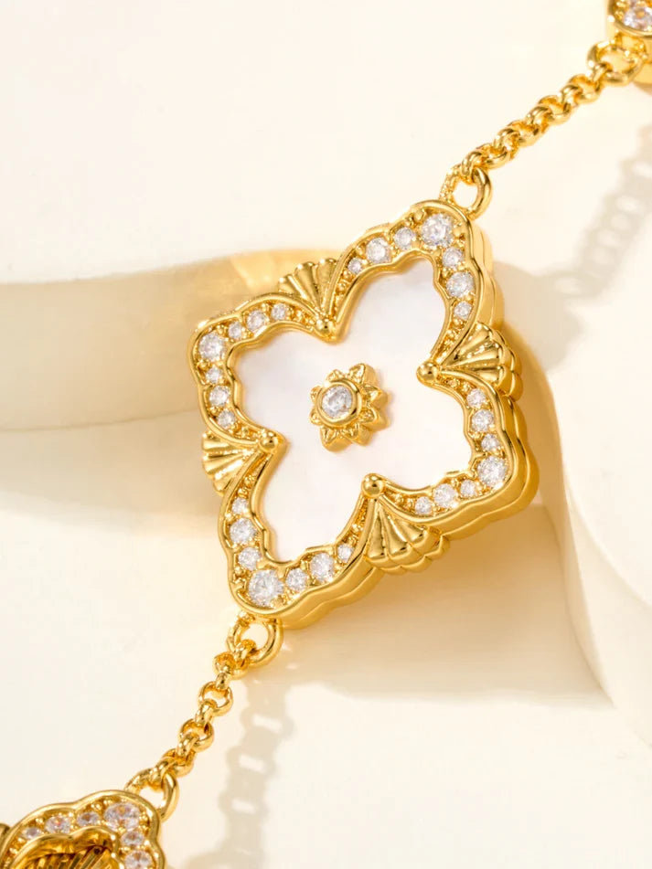 [Loco]B.C.L ENAMELED Five-Flower Bracelet£¨Various Colors) BIG SIZE
