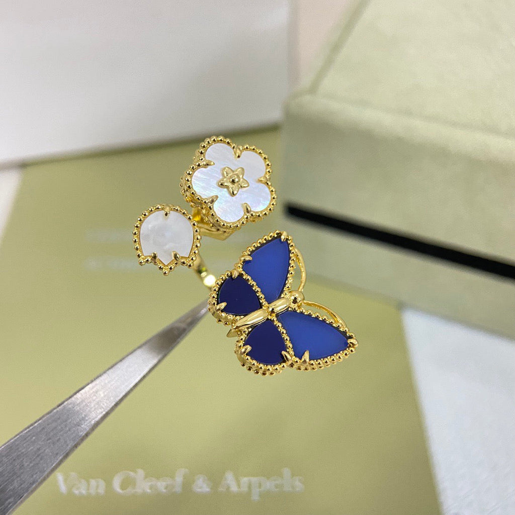 [Loco] 2026 NEW MODEL SPRING LUCKY 3 MOTIF GOLD RING