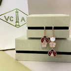 Loco LUCKY LADYBUG WHITE MOP ピアス