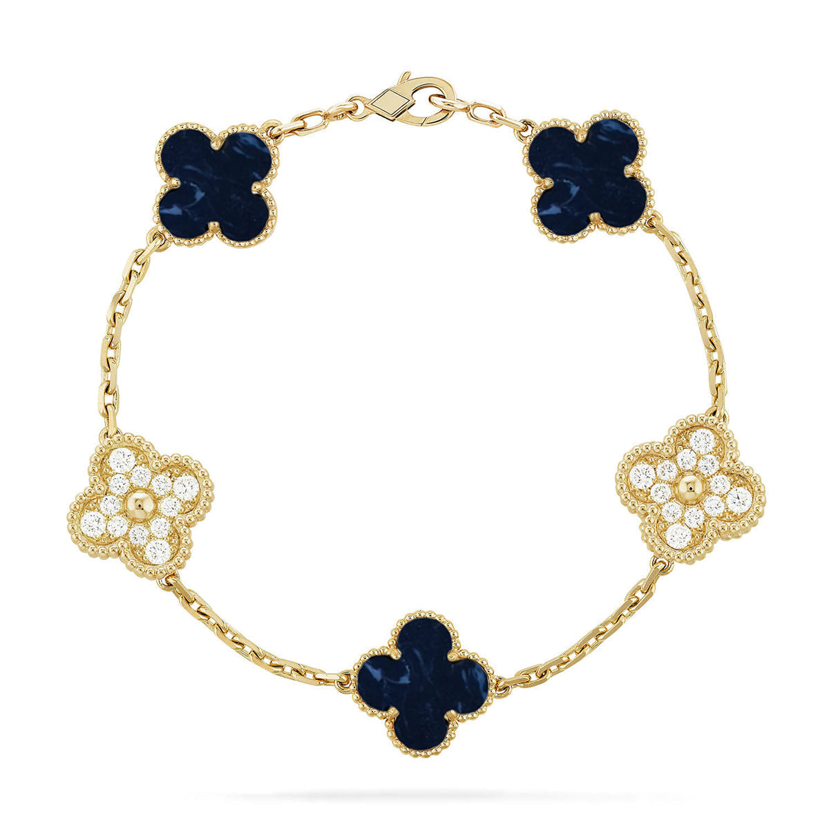 [Loco]New CLOVER 5 MOTIF PIETERSITE BRACELET COLLECTION