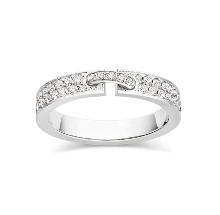 ¡®Loco¡¯ALLIANCE LIENS VIDENCE PAVED DIAMOND 4MM RING