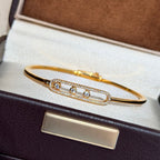 [Loco jewelrys]Move Pavé Diamond Bangle Bracelet M