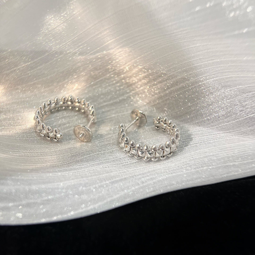 ¡®Loco¡¯CLASH SMALL HOOP EARRINGS