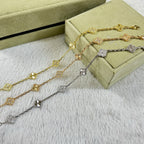 [¡®Loco¡¯]CLOVER 6 MOTIF DIAMOND LASER BRACELET