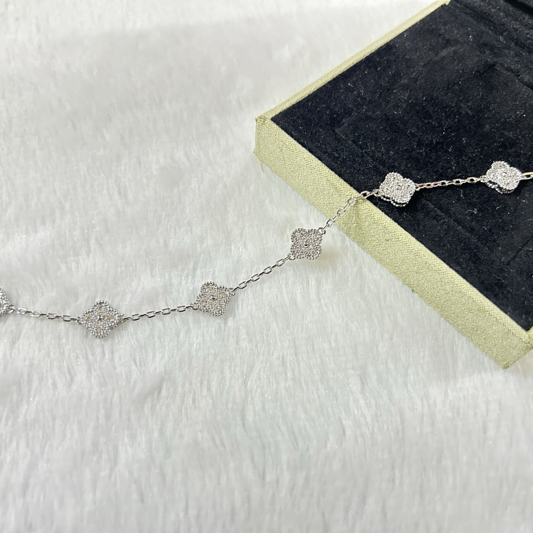 [Loco]New CLOVER 6 MOTIF DIAMOND BRACELET