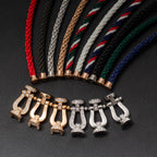 ¡®Loco¡¯FORCE LARGE HORSESHOE FULL DIAMOND BRACELET SILVER