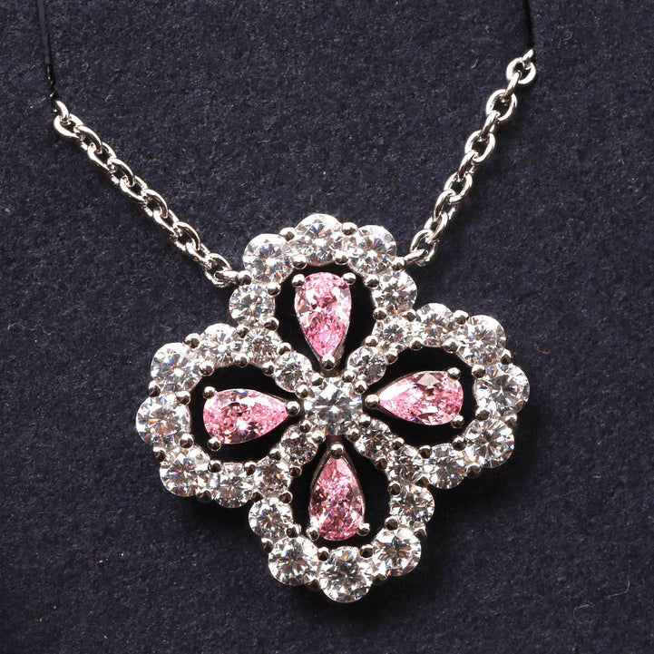 ¡®Loco¡¯LOOP NECKLACE FULL MOTIF DIAMOND 16MM MULTIPLE COLORS