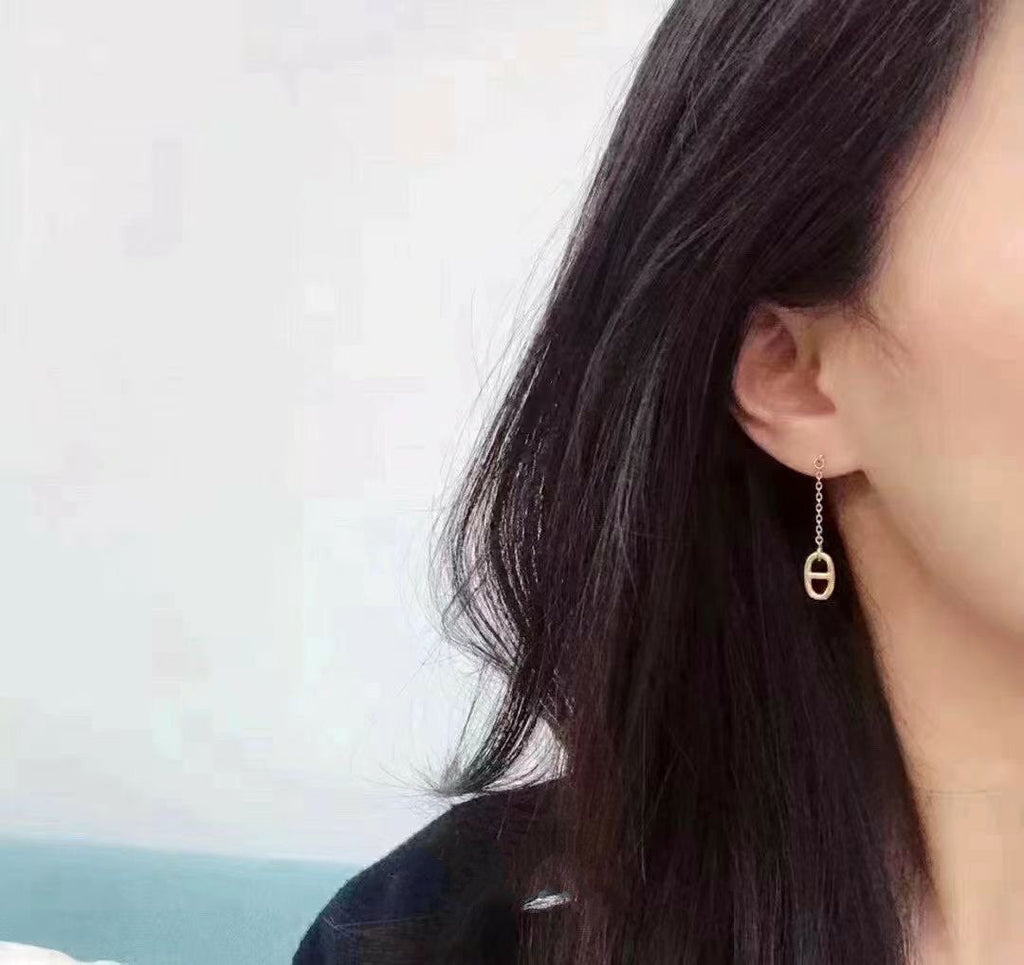 ¡®Loco¡¯CHAINE TASSEL EARRINGS