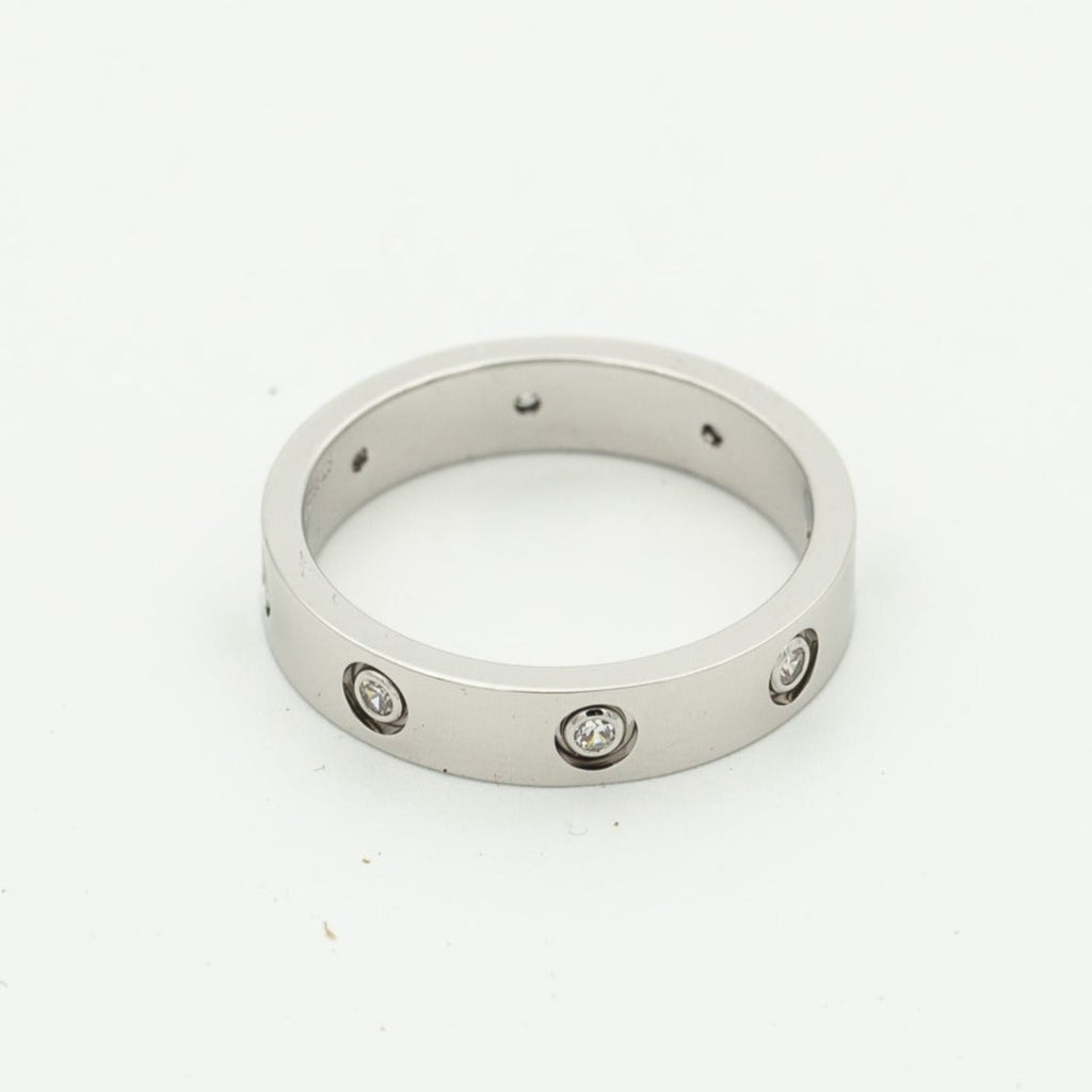 ¡®Loco¡¯LOVE RING 3.6MM 8 DIAMONDS