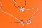 ¡®Loco¡¯HM NECKLACE H LETTER OVAL SERIES