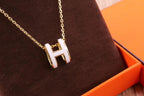¡®Loco¡¯HM CLIC YELLOW ENAMEL GOLD NECKLACE