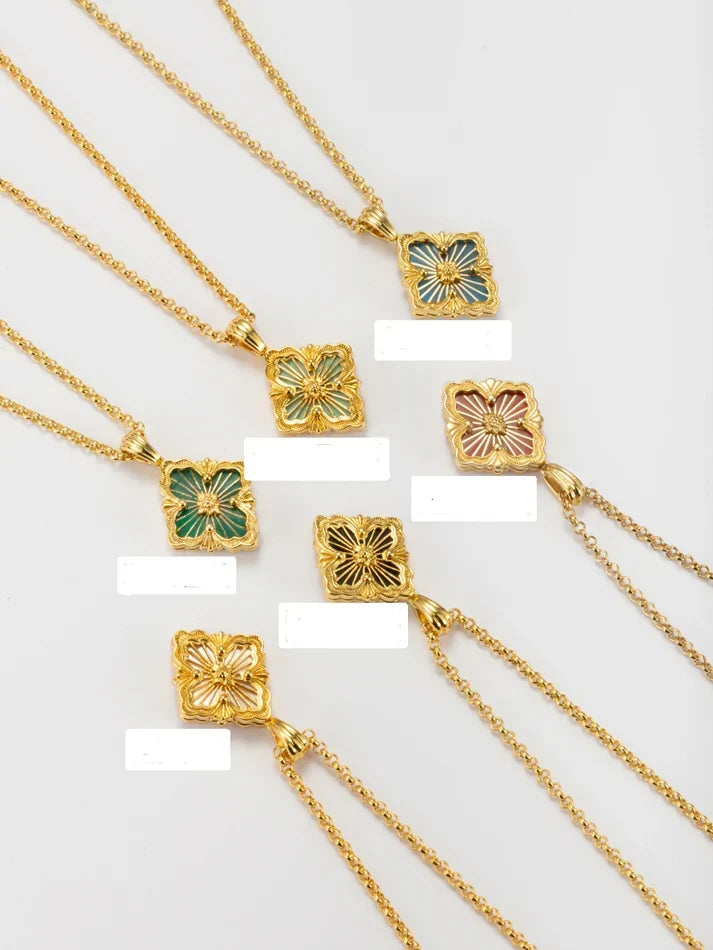 [Loco] B.C.L SMALL SIZE ENAMEL NECKLACE£¨Various colors)