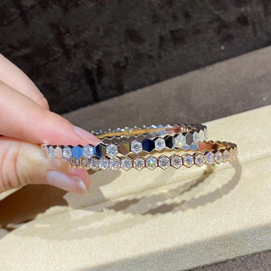 ¡®Loco¡¯BEE LOVE GOLD BRACELET FULL DIAMOND