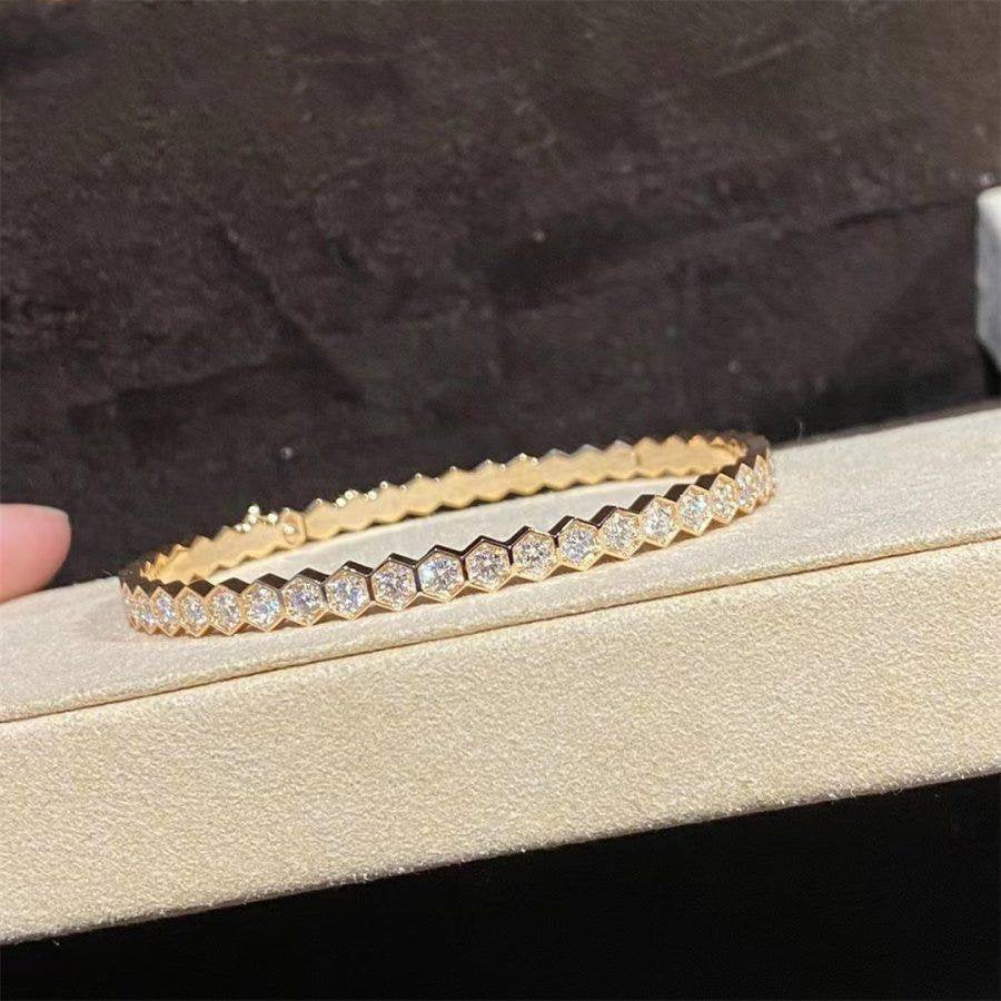 ¡®Loco¡¯BEE LOVE GOLD BRACELET FULL DIAMOND