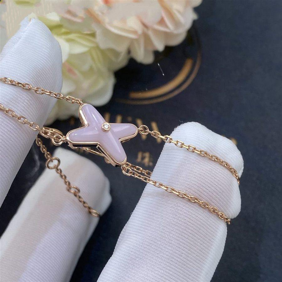 ¡®Loco¡¯JEUX BRACELET PINK MOP PINK GOLD 1 DIAMOND