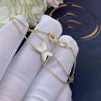 ¡®Loco¡¯JEUX BRACELET WHITE MOP GOLD 1 DIAMOND