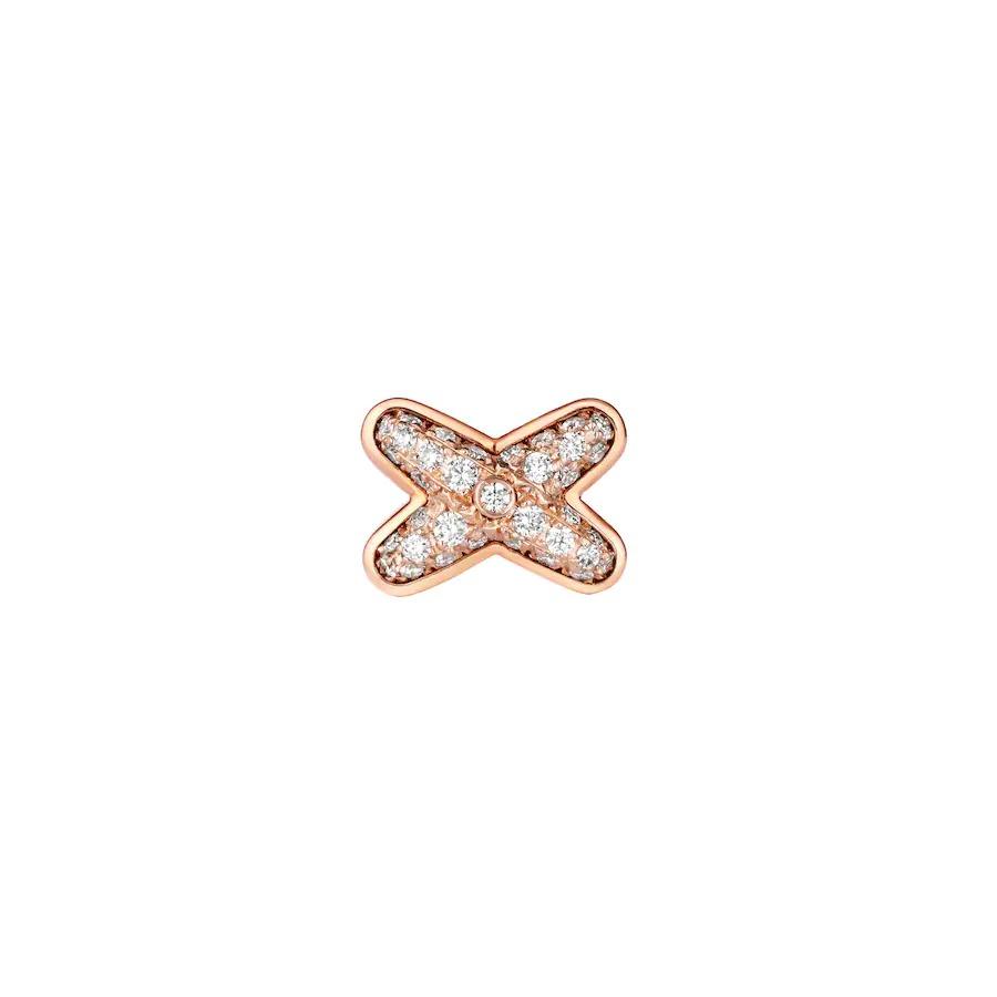 ¡®Loco¡¯JEUX DE PINK GOLD DIAMOND EARRINGS